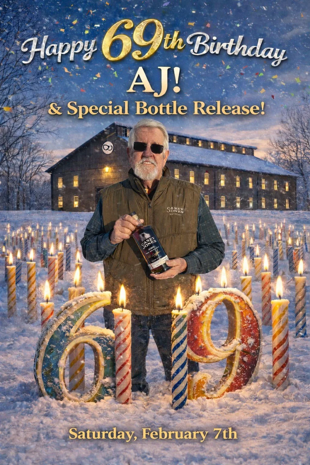 AJ's 69th Birthday Bash