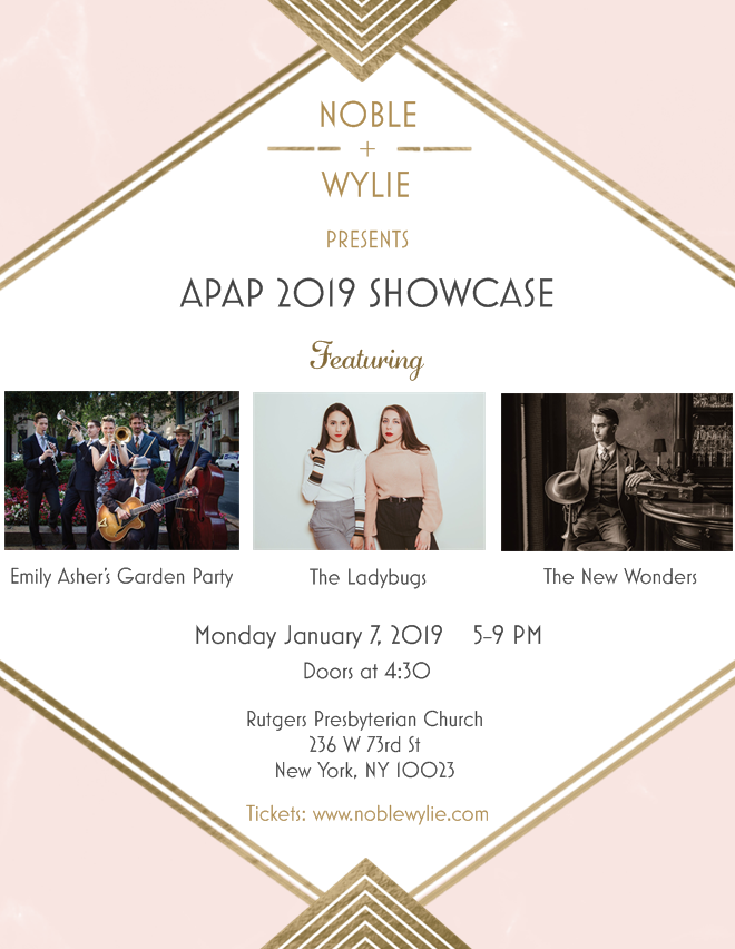Triple Play! With: The Ladybugs, The New Wonders, and Emily Asher's Garden Party