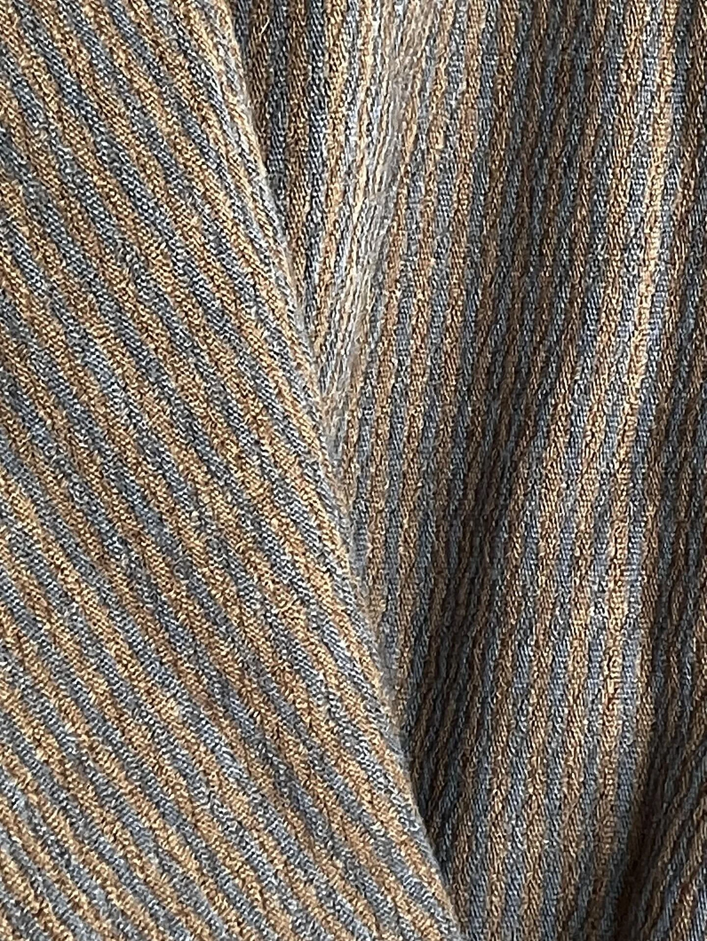 It started with a little faded piece of fabric.

After several woven and dye samples, we have 16 yards of upholstery fabric for two 1941 Buick cars. 
The original fabric is just so fascinating. It&rsquo;s a two colour rib that has the illusion of und