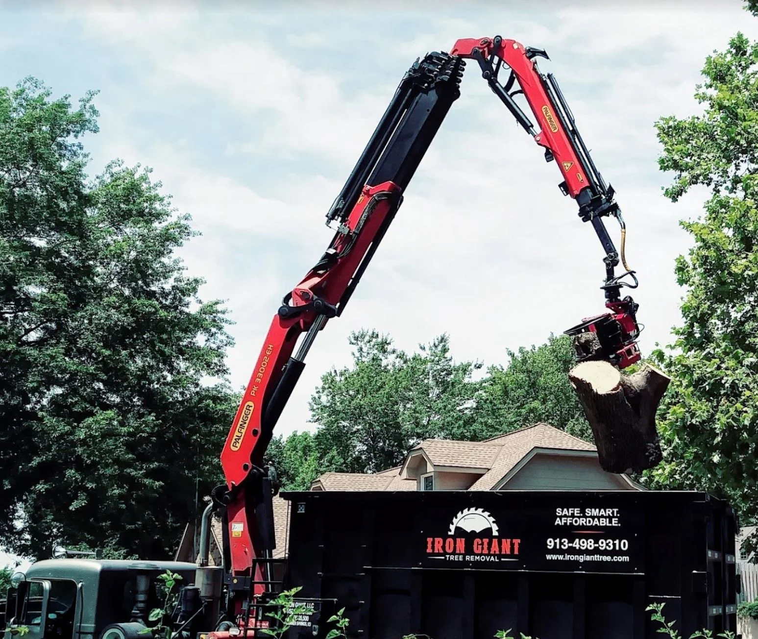 robotic tree removal is here. | Call us … and pull up a chair.