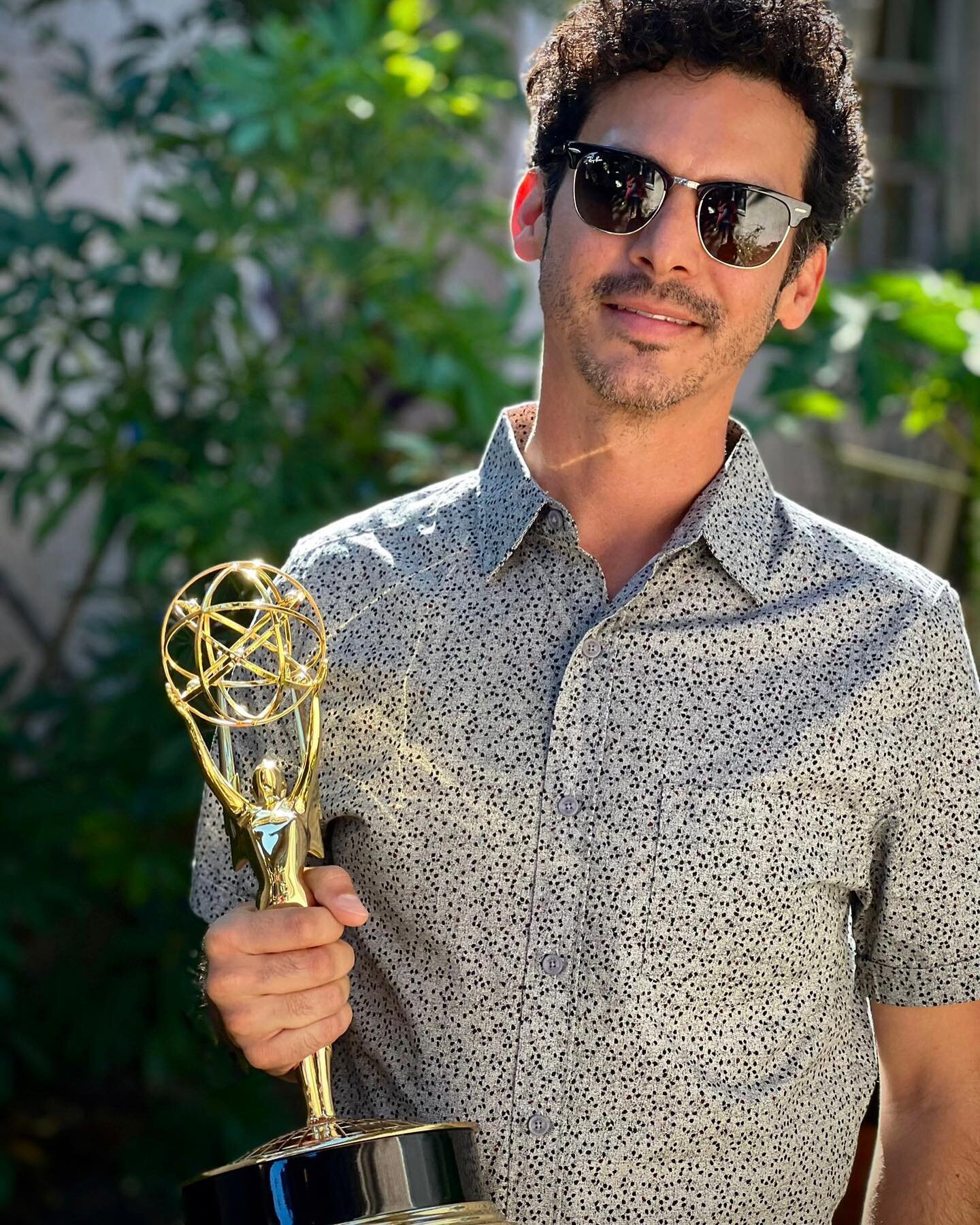 Astonished and extremely grateful to have received this Emmy award for my work on the Adele project!!! Thanks to everyone who has supported and worked along me for over a decade doing this type of work. Truly grateful to @aerialmob for continuing to 