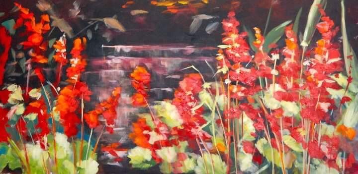 Red At Readers Garden
