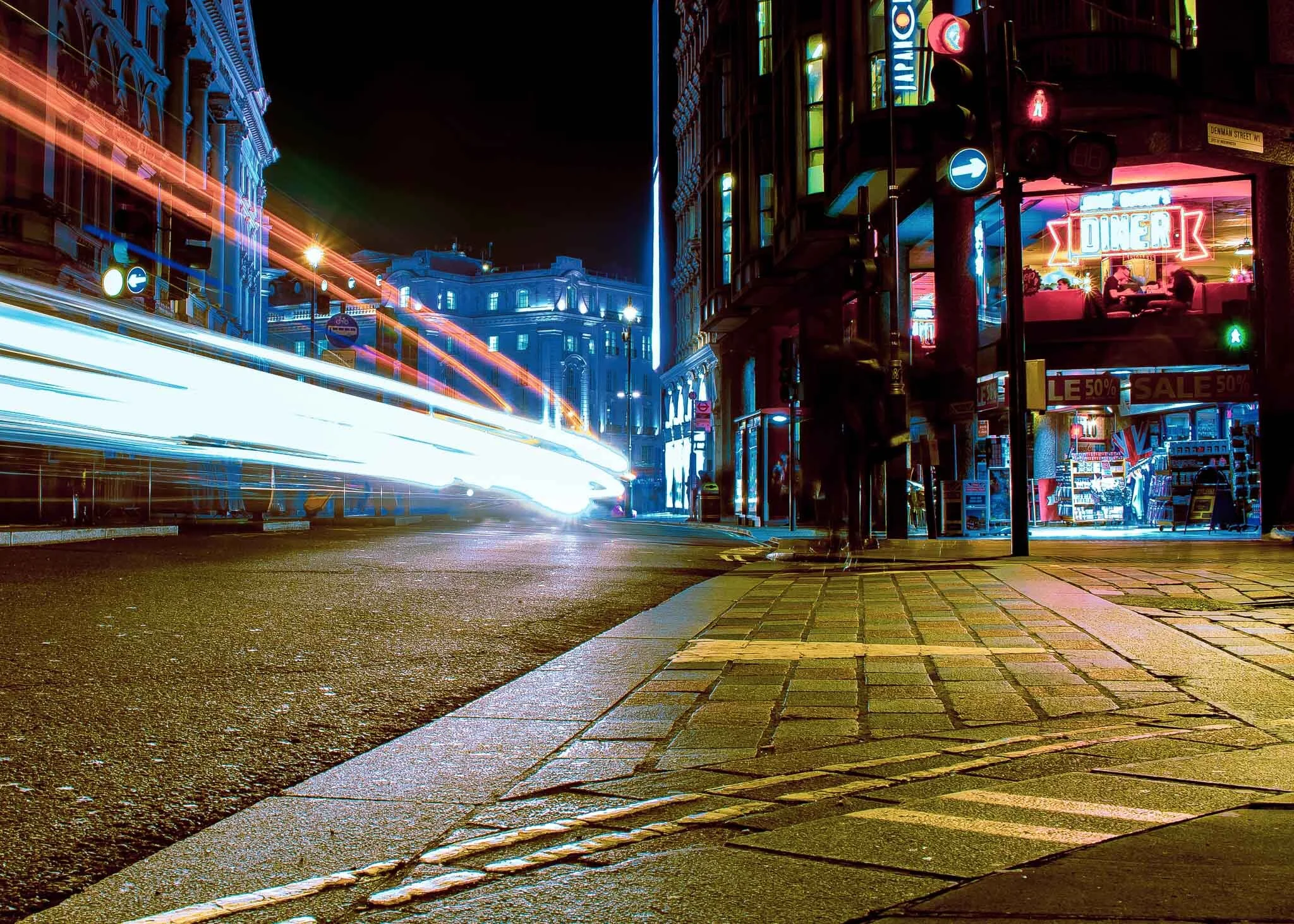 Light Trails in London