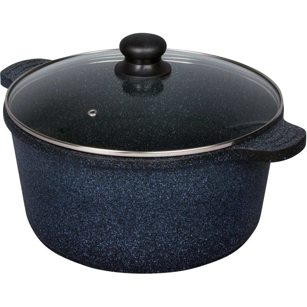 Marble Coating Deep Stock Pot 