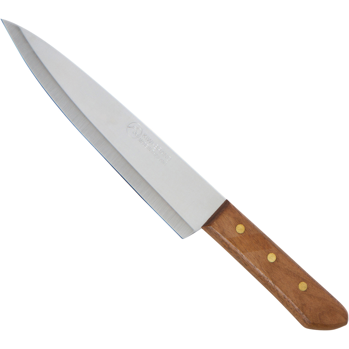 kiwi brand Butcher Knife Wood Handle No.248 Size 8 inches