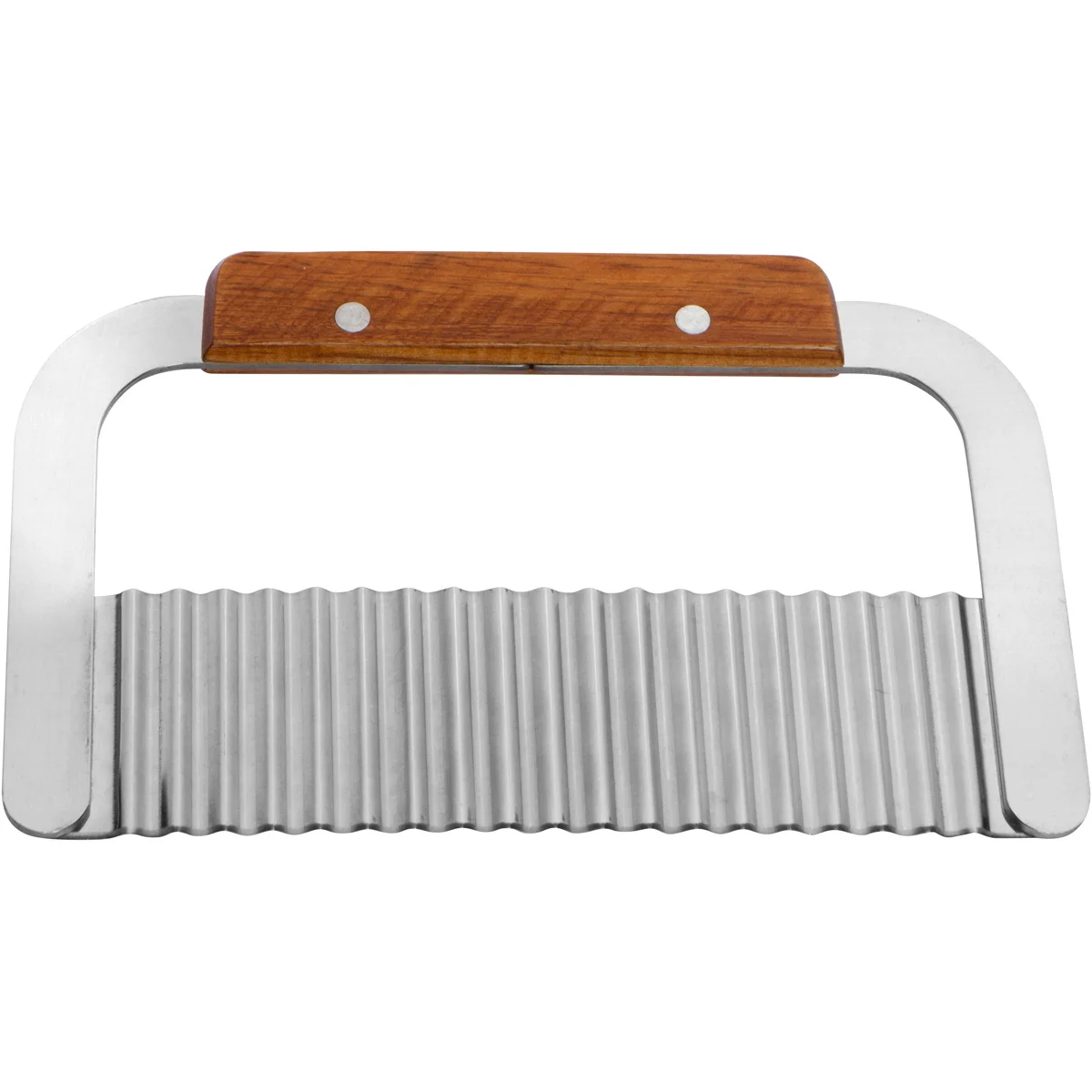 Garnisher/ Serrator with Wooden Handle 