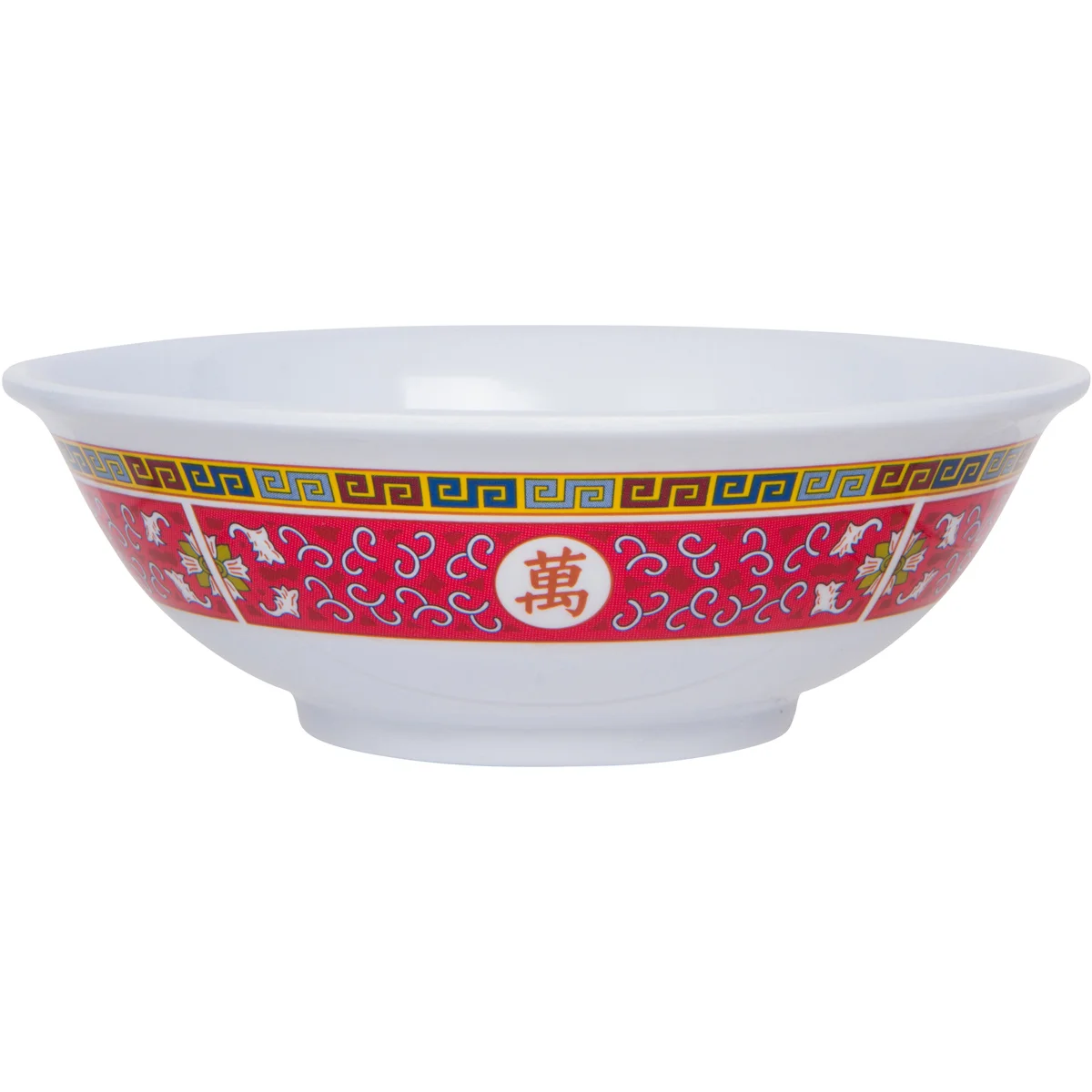 Melamine- Soup Bowl_Traditional Oriental Design 