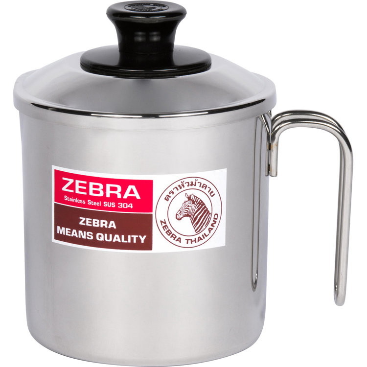 Stainless Steel Teapot with Filter, 1.5 Liter, Zebra Thailand - ImportFood