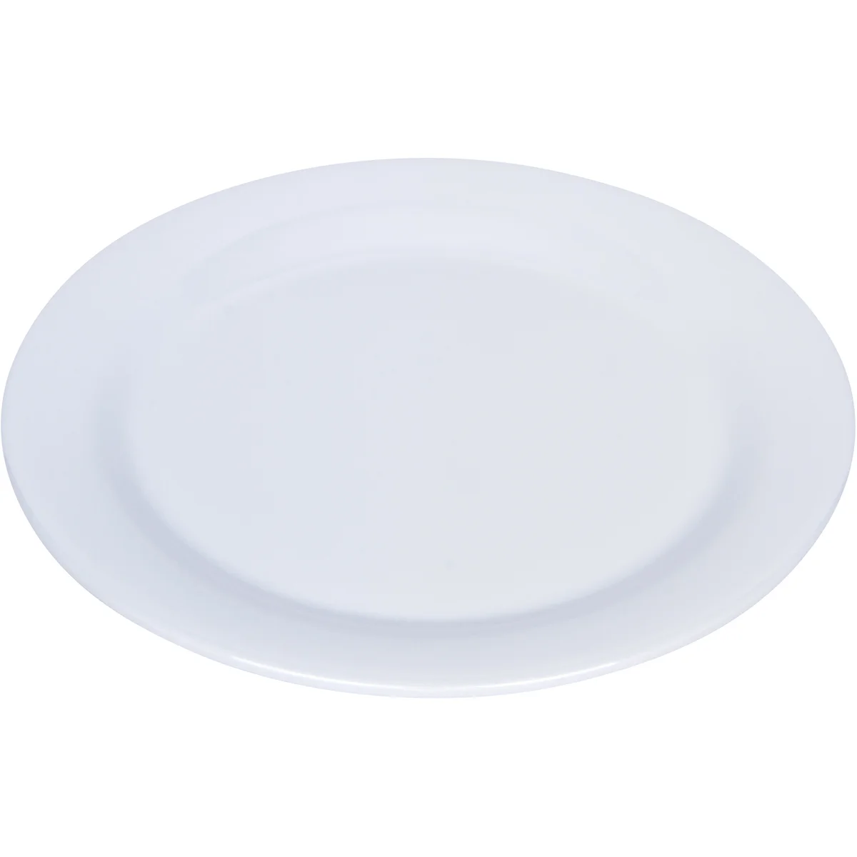 Melamine- Flat Multi Purpose Plate_Plain White Design 
