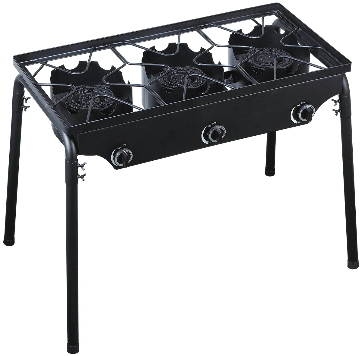 Triple Burner W/Stand Stove Propane