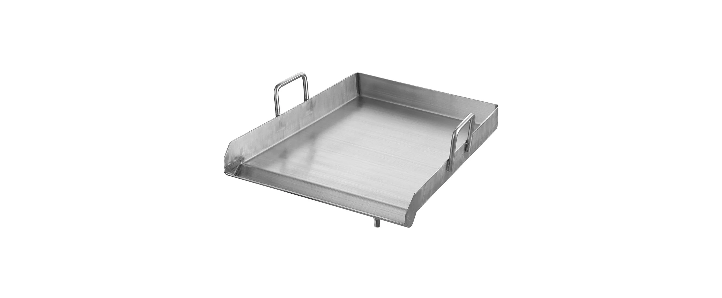 Large FLAT GRIDDLE STAINLESS STEEL