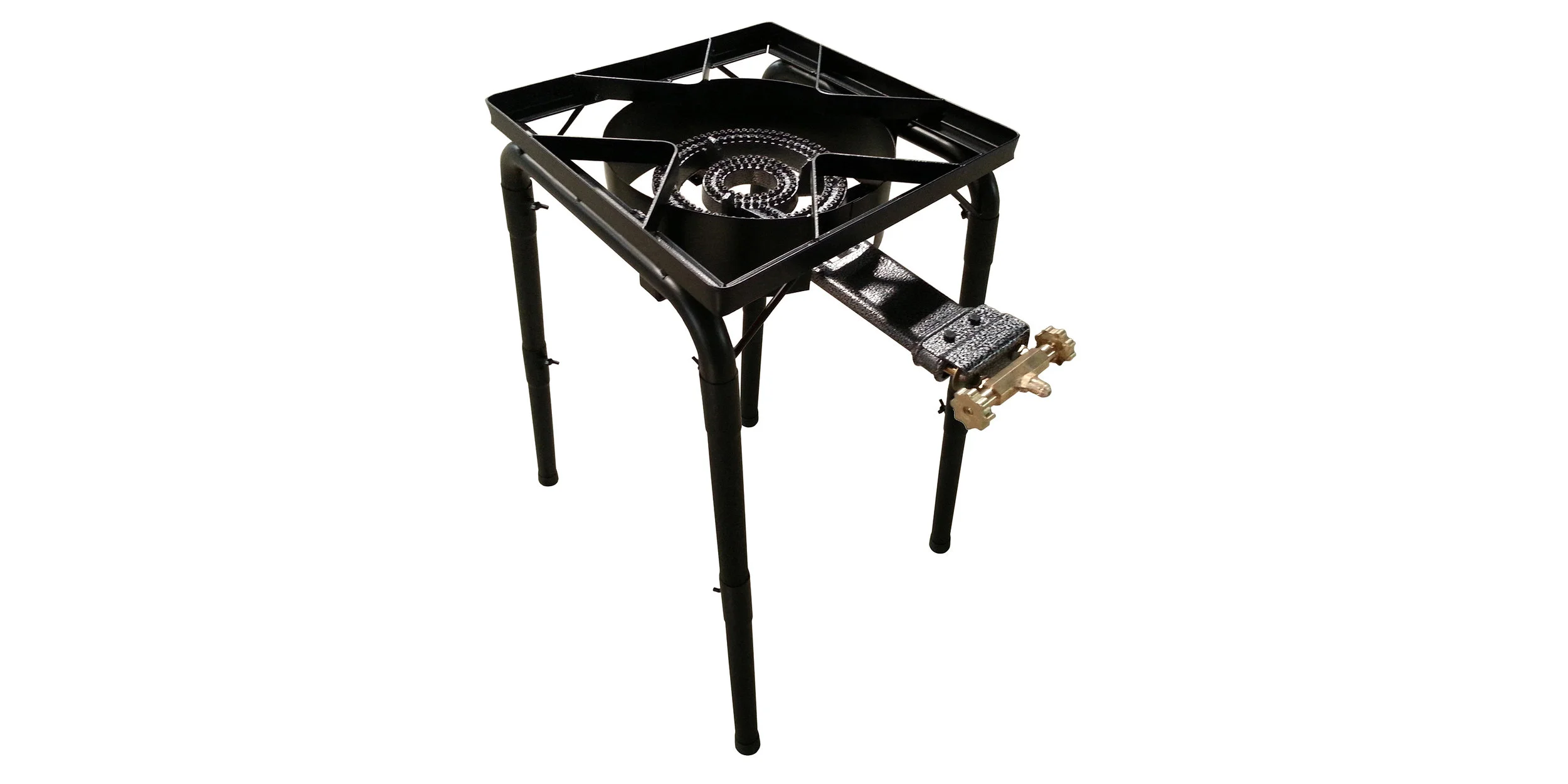 Square Heavy- Duty Single Burner Outdoor Stove Stand 