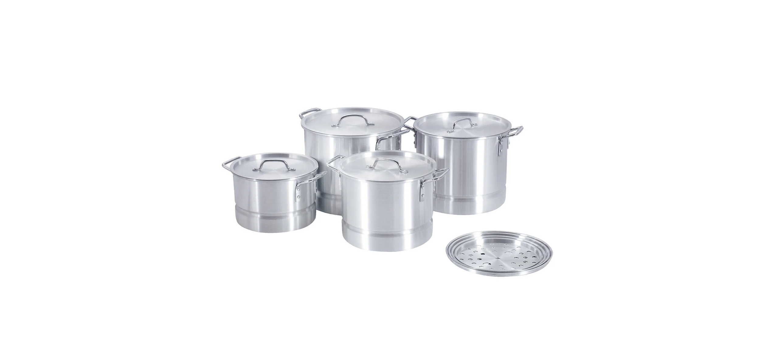 Aluminum Stock Pot Set #6 