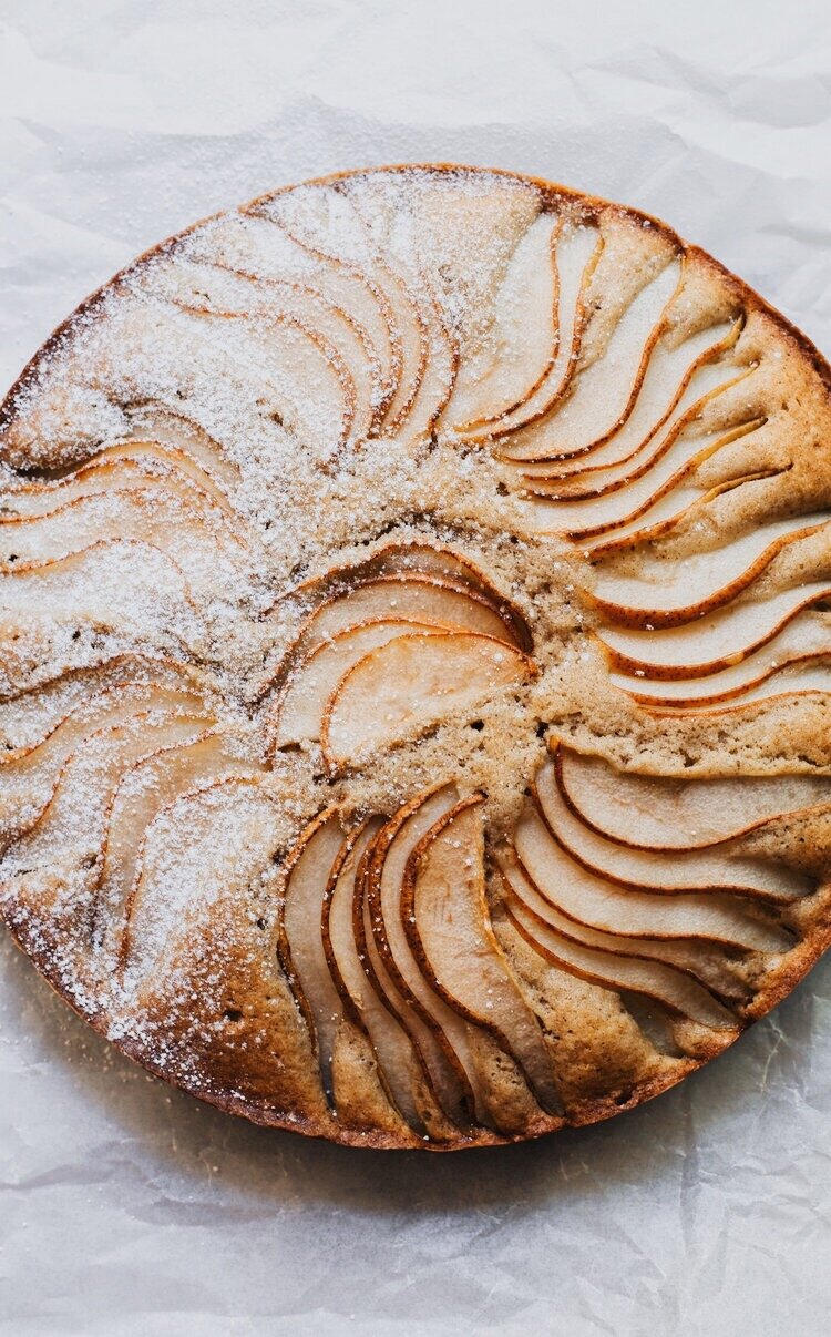 Pear and apricot simnel cake recipe | delicious. magazine