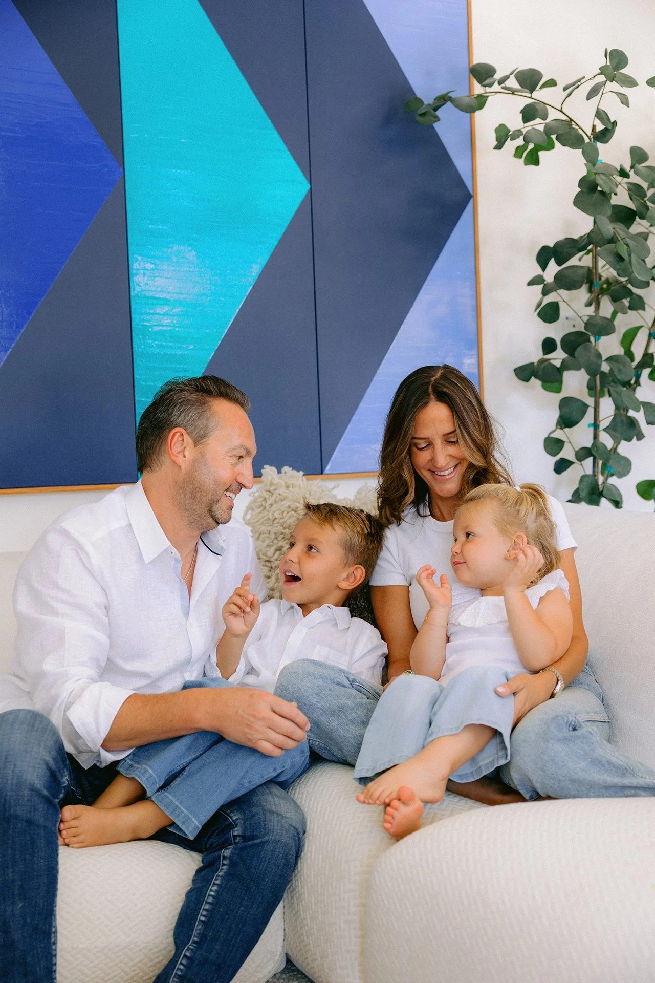 Menlo Park Children and Family Portraits | Jack and Nina