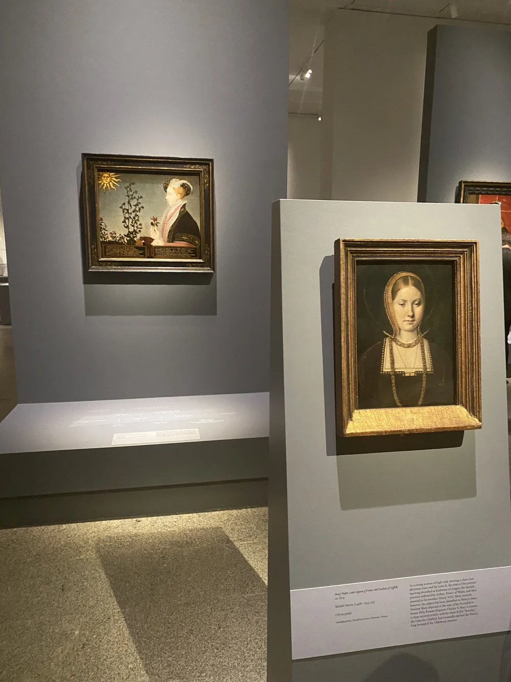 Back: Edward VI, Front: Mary Tudor, Sister of Henry VIII