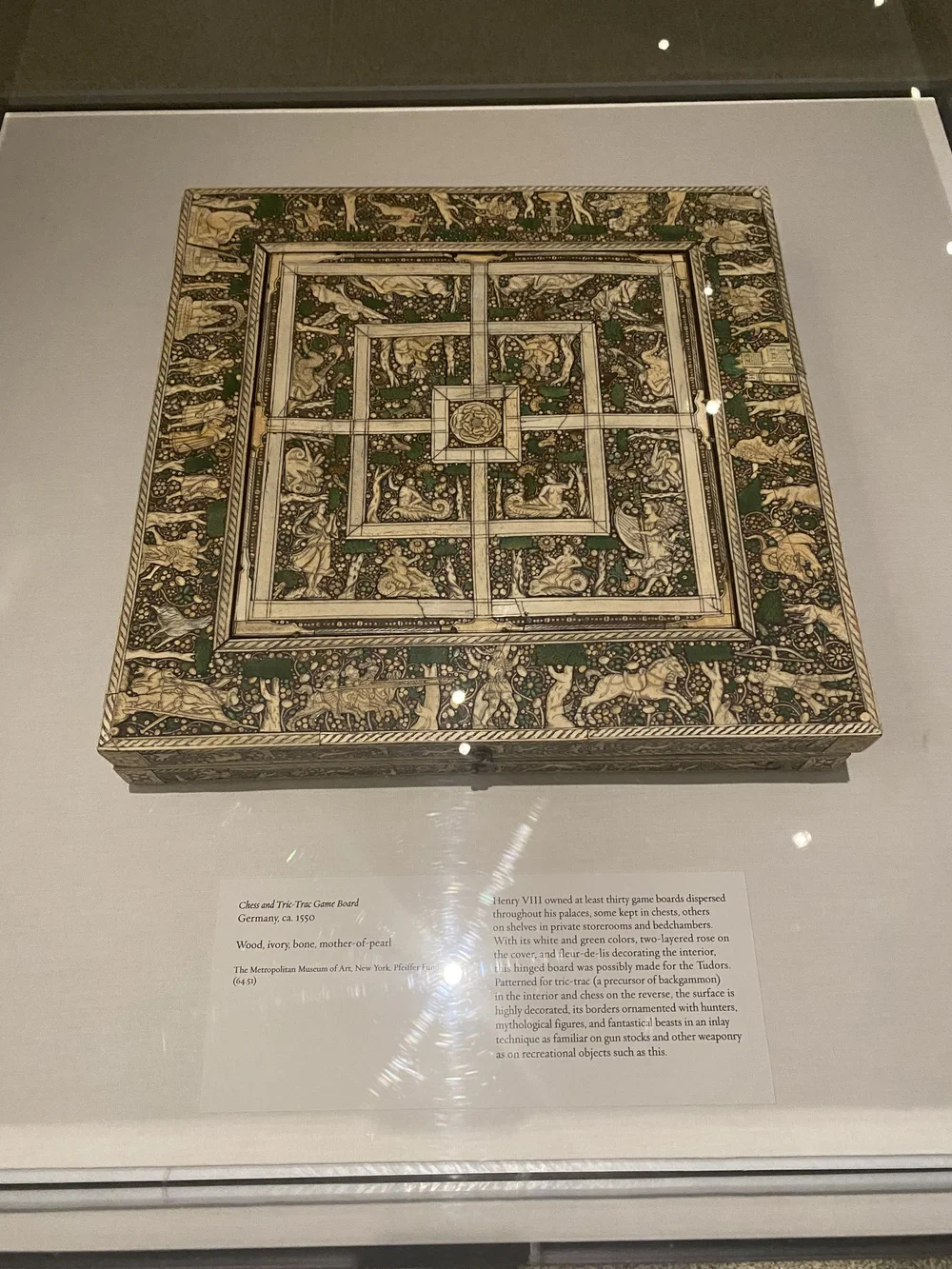 Henry VIII's Chess Board