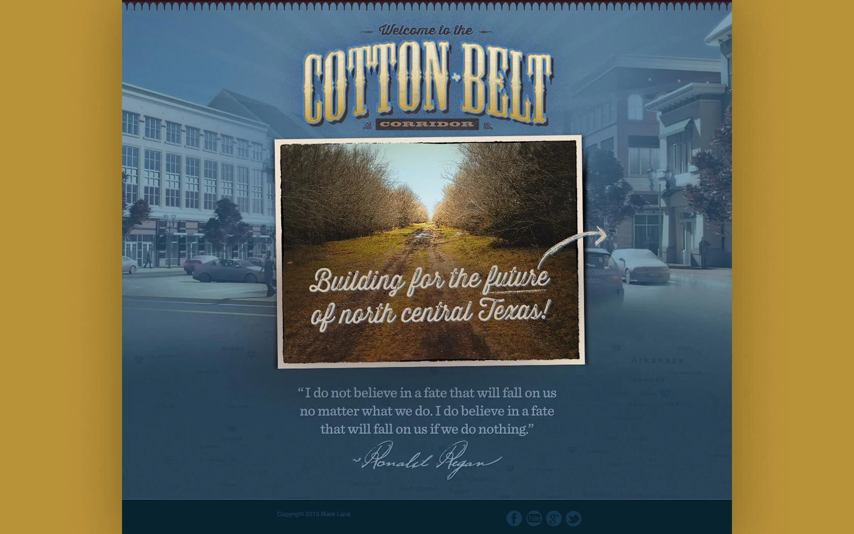 Cotton Belt Corridor Temporary