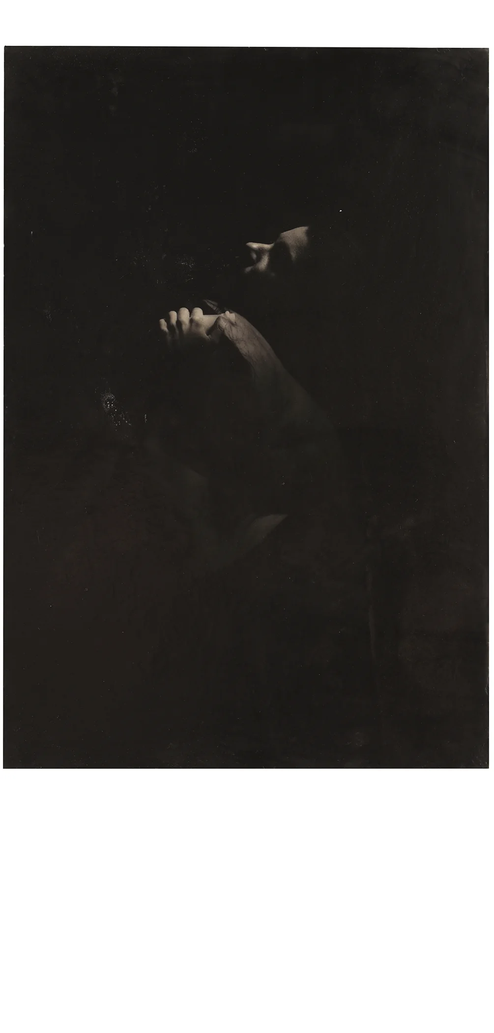 Prayer Photo Encaustic on Panel 2014 18.75 x 12.75 Also available 36x24 or 54x36