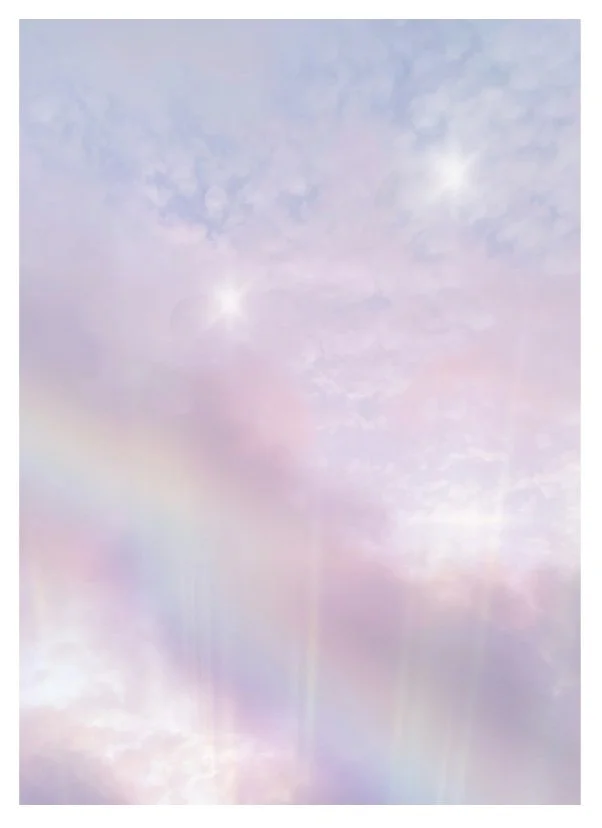 "Rainbow Sky" Fine Art Print & Personalized Mini-Reading