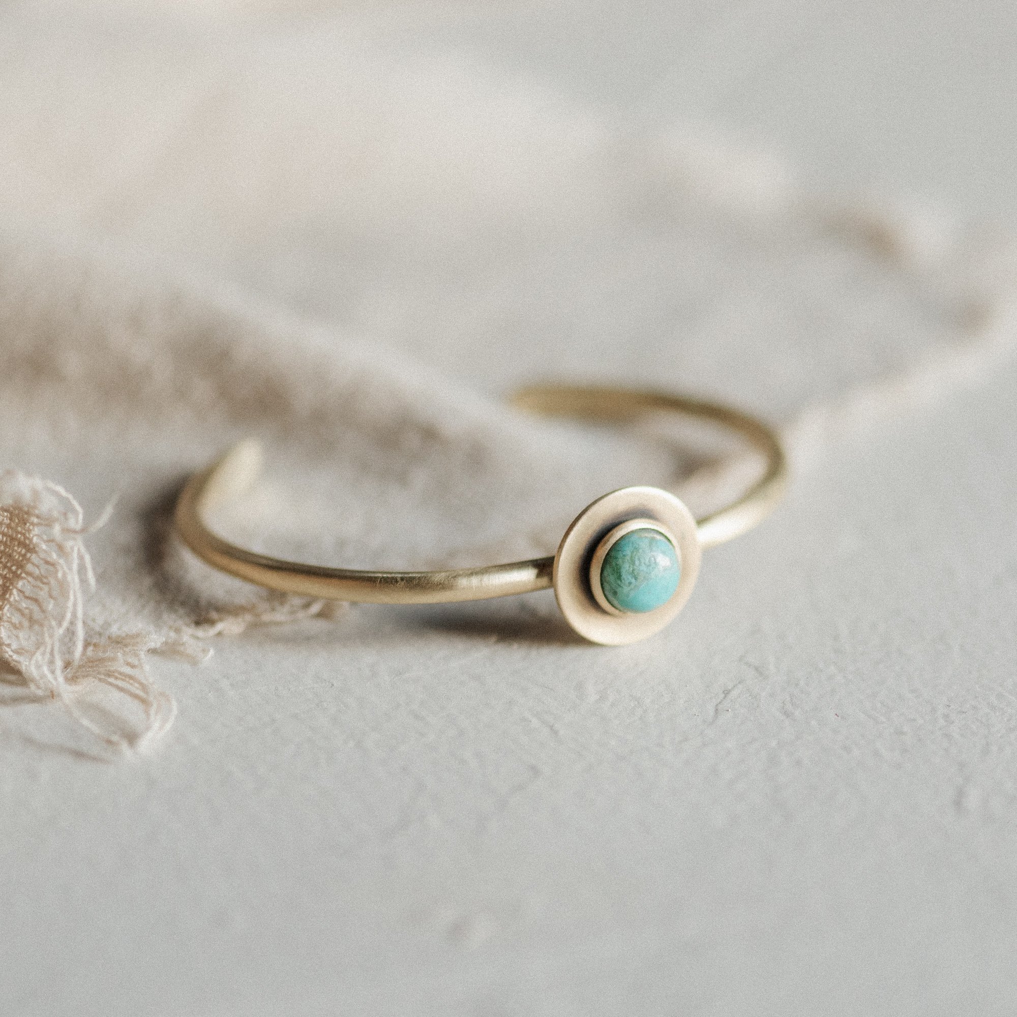 COMMONFORM_statement bracelet cuff turquoise gold brass-77.jpg