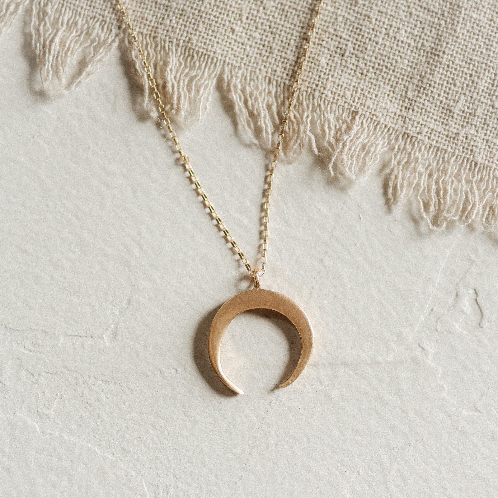 NAJA NECKLACE // DEMI-FINE GOLD