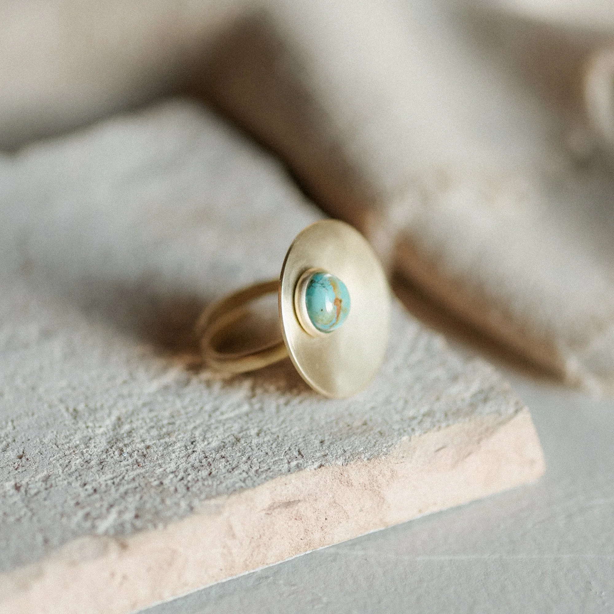 COMMONFORM_Statement ring gold turquoise brass-49.jpg