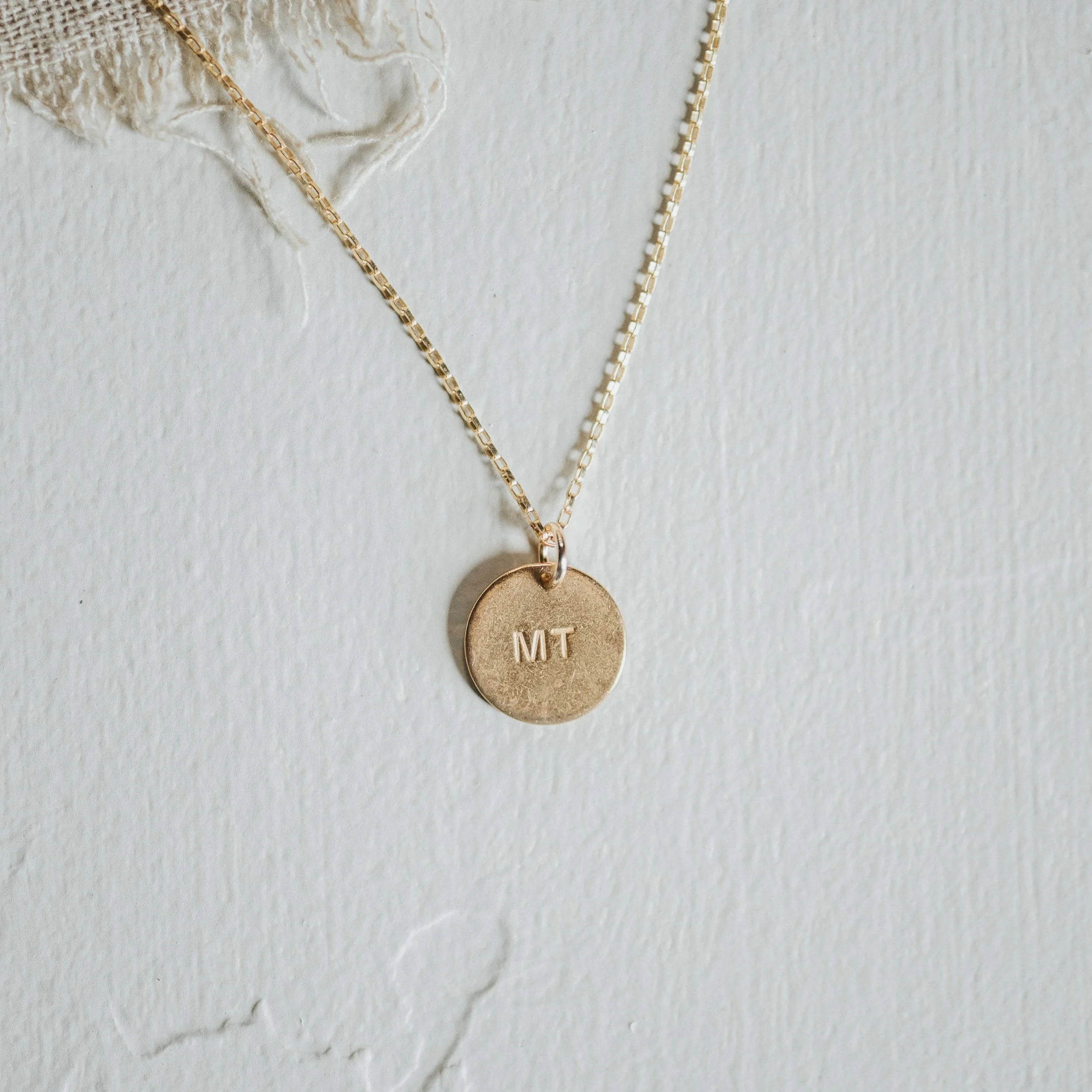 MT NECKLACE // DEMI-FINE GOLD