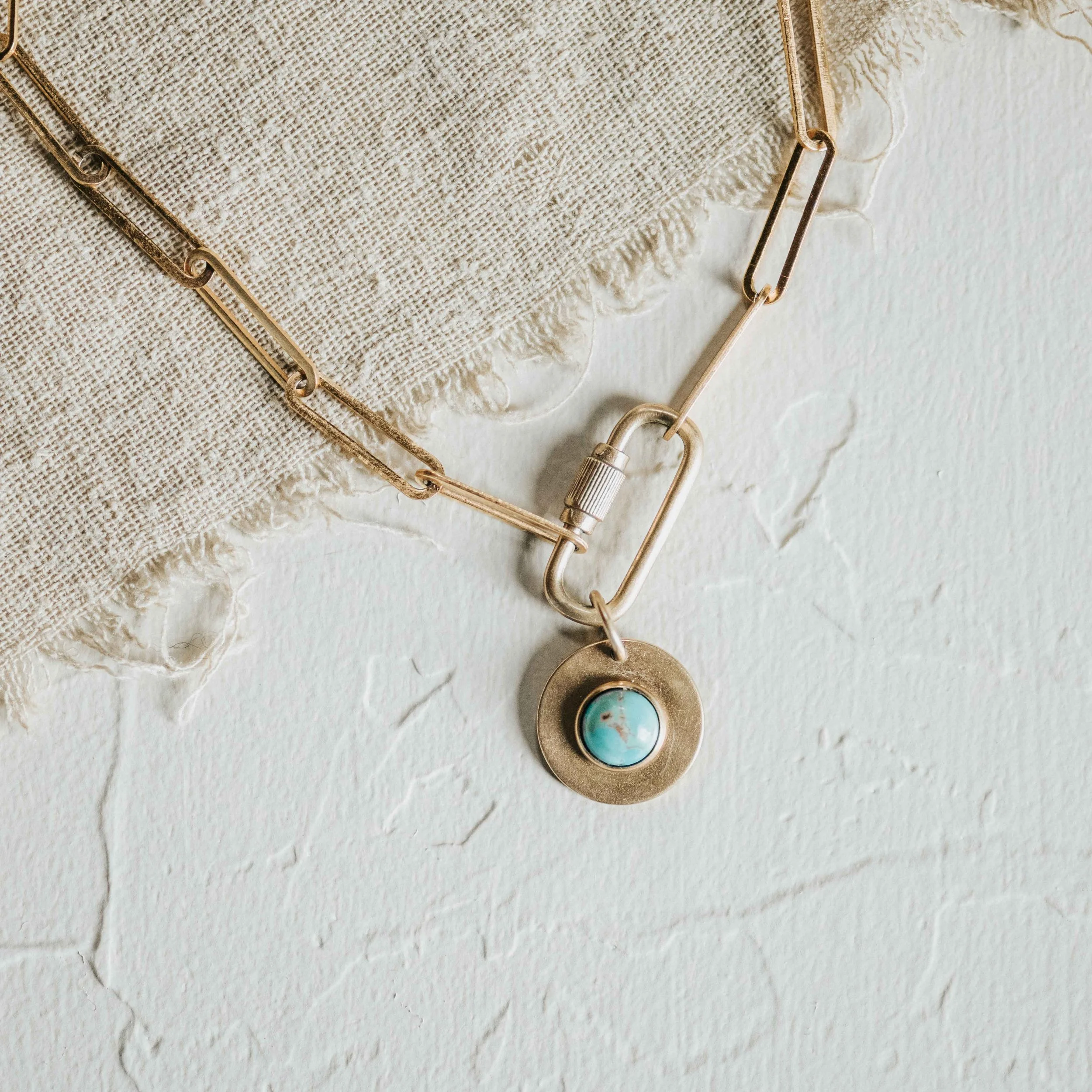 COMMONFORM_Gold and Turquoise Chain Necklace-66.jpg