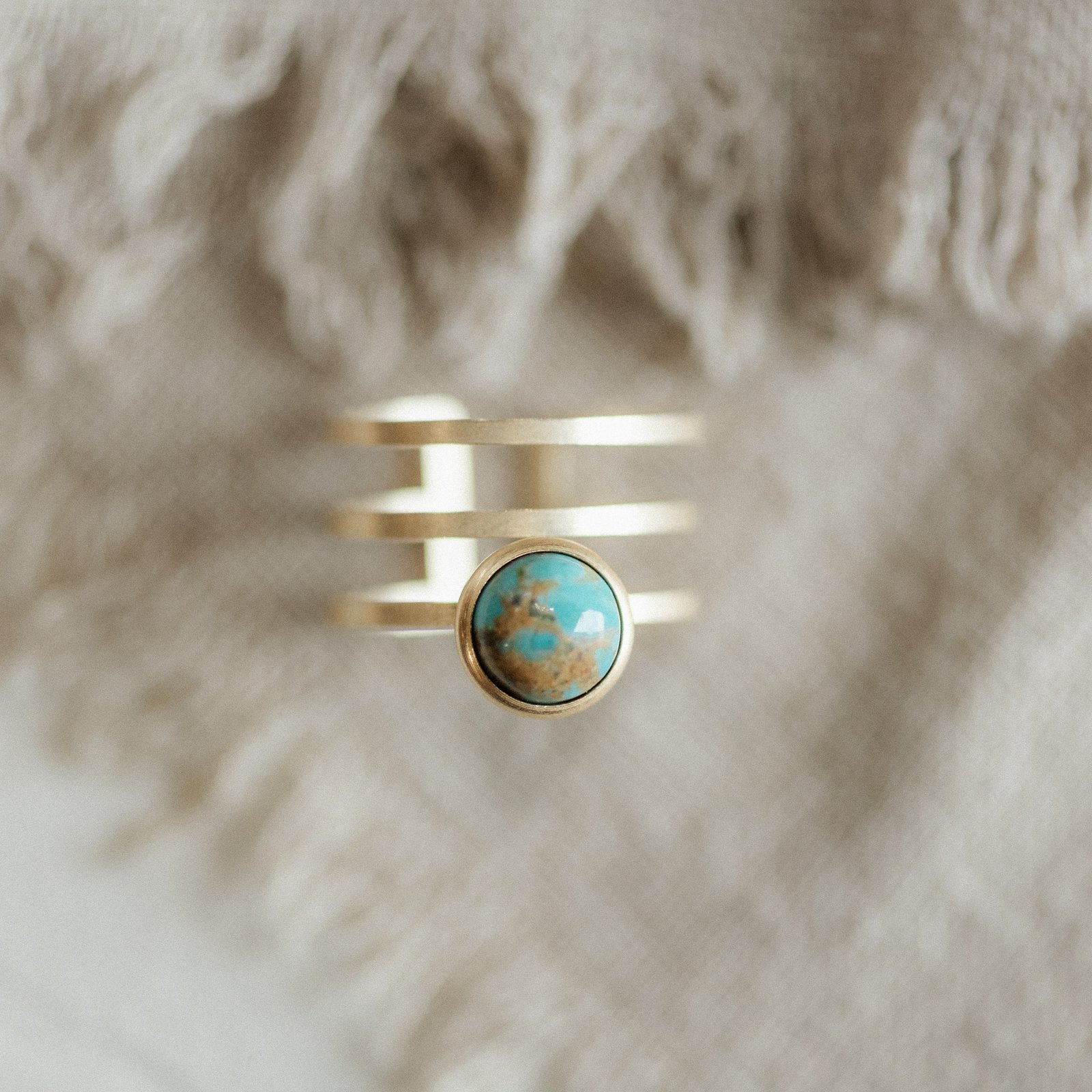 STRATA RING // TURQUOISE