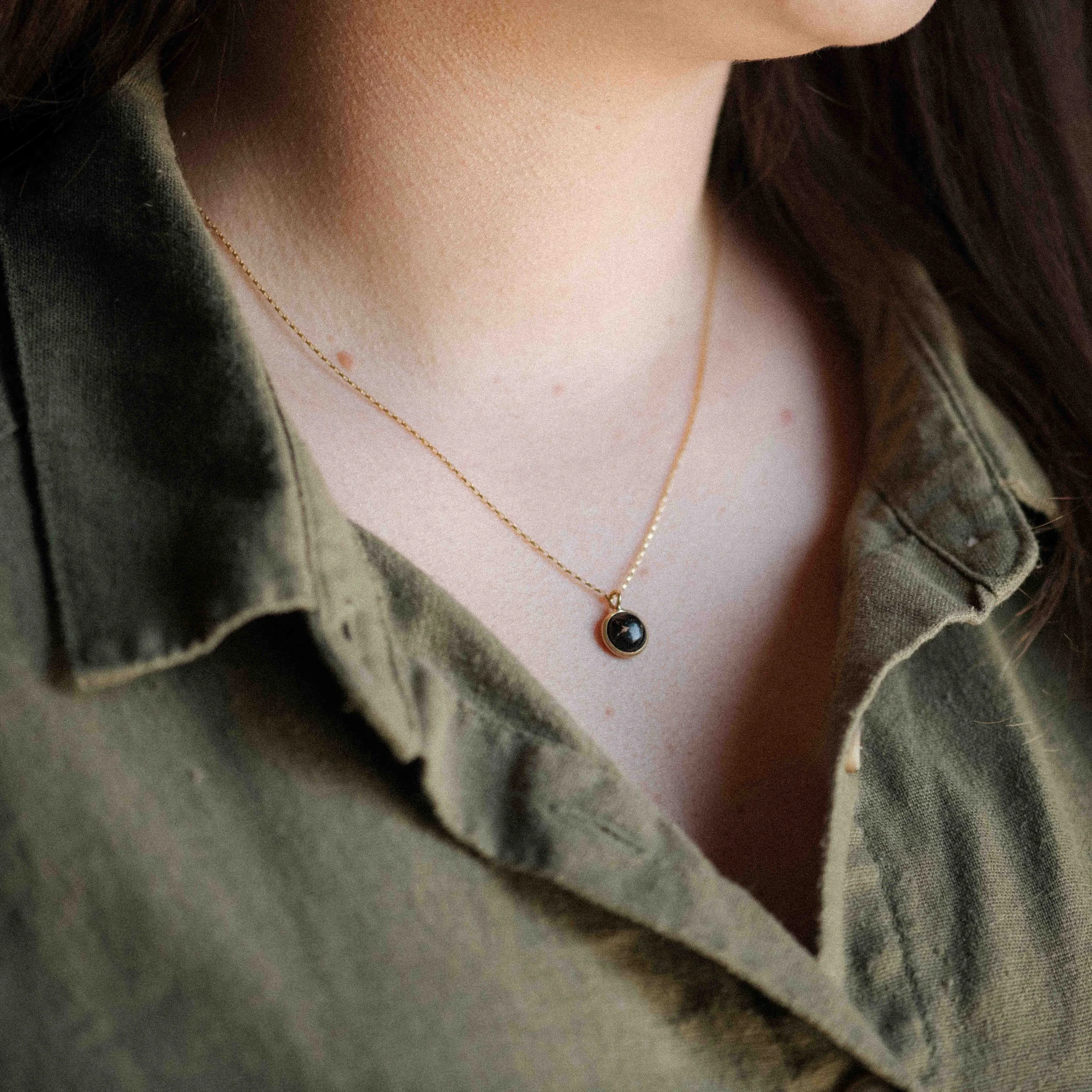 COMMONFORM_Modern Statement Gold Turquoise Necklace-76.jpg