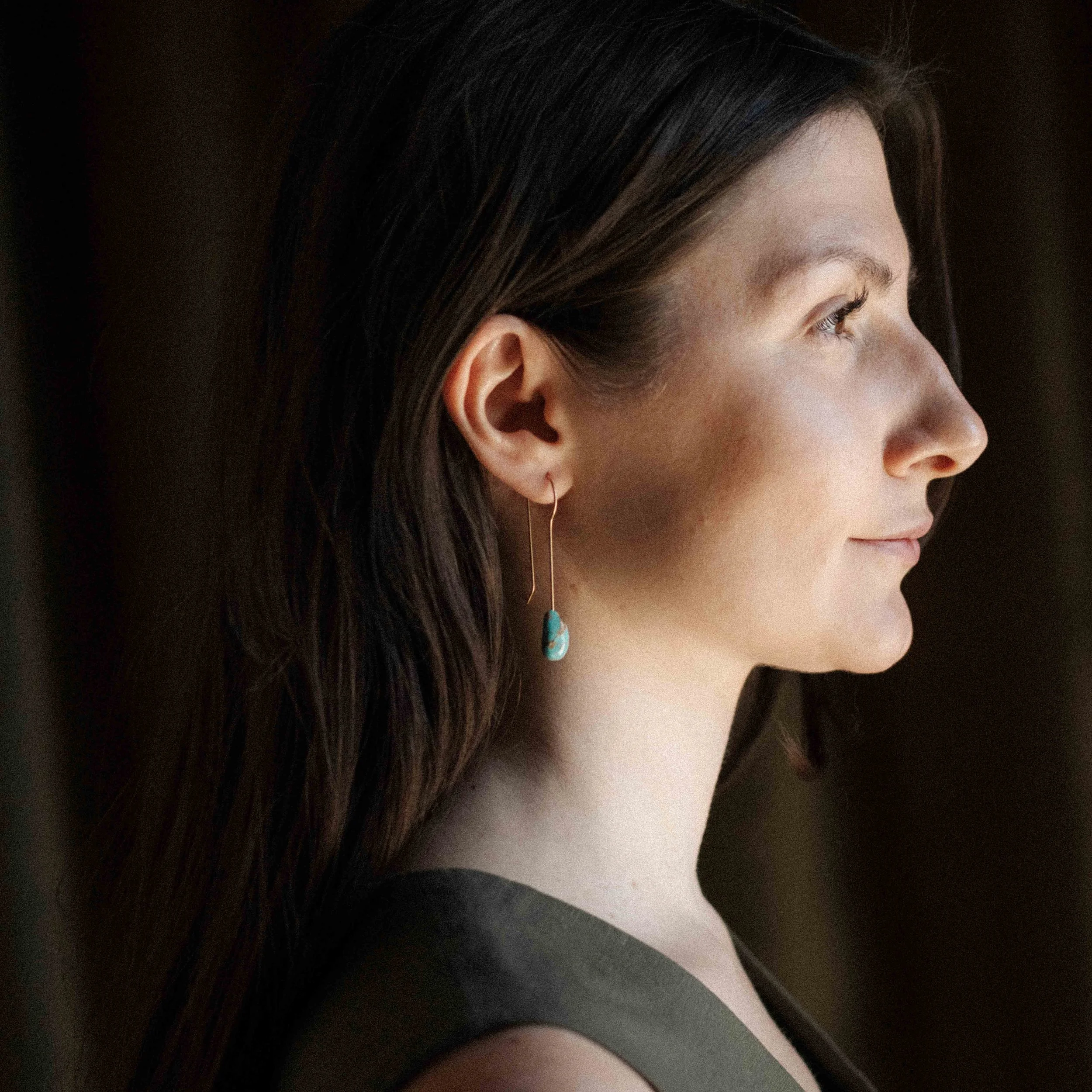 COMMONFORM_Modern Statement Gold Turquoise Earrings-120.jpg