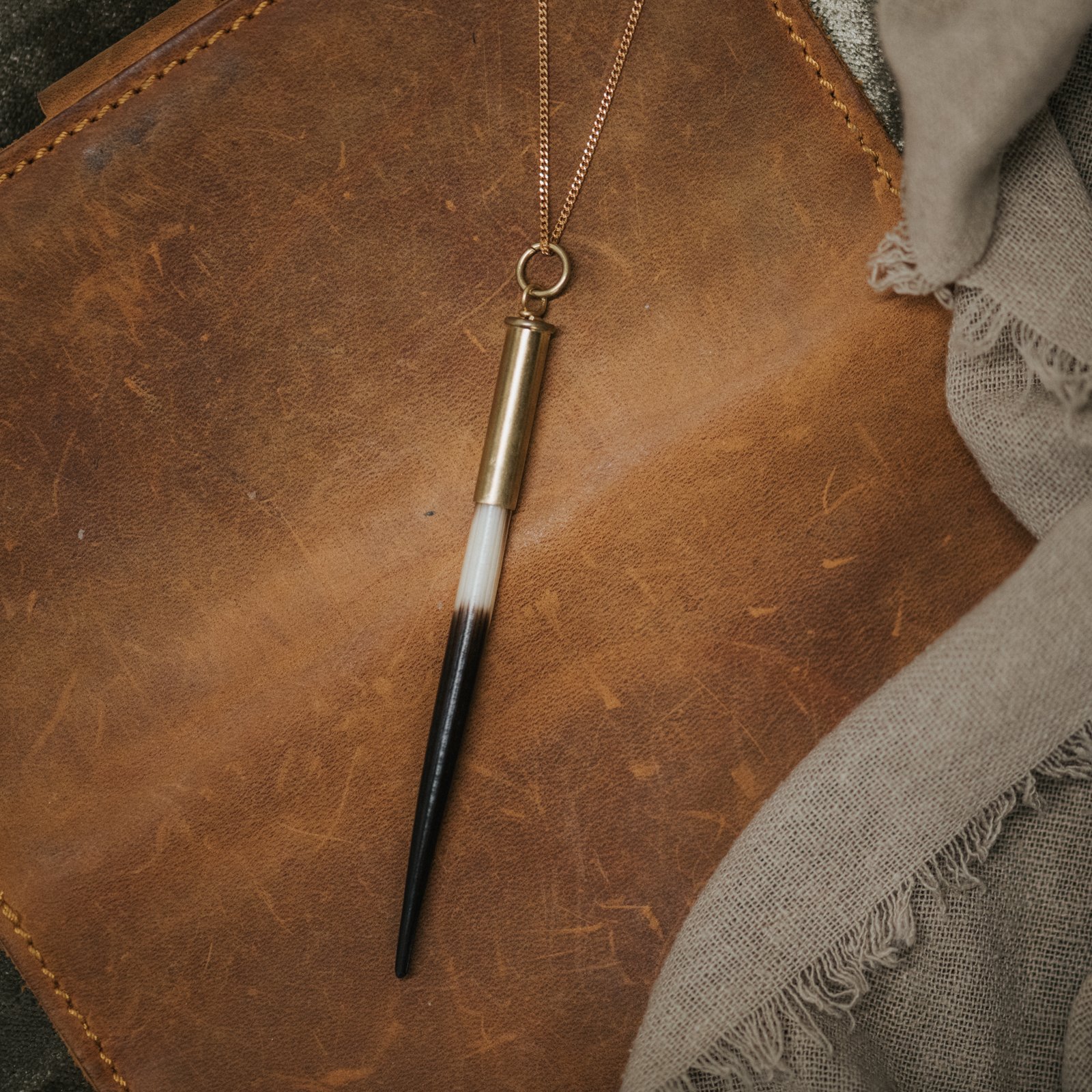 Beth Dutton Porcupine Quill Necklace, Beth Dutton Jewelry, Yellowstone Necklace, Beth Dutton Yellowstone Necklace