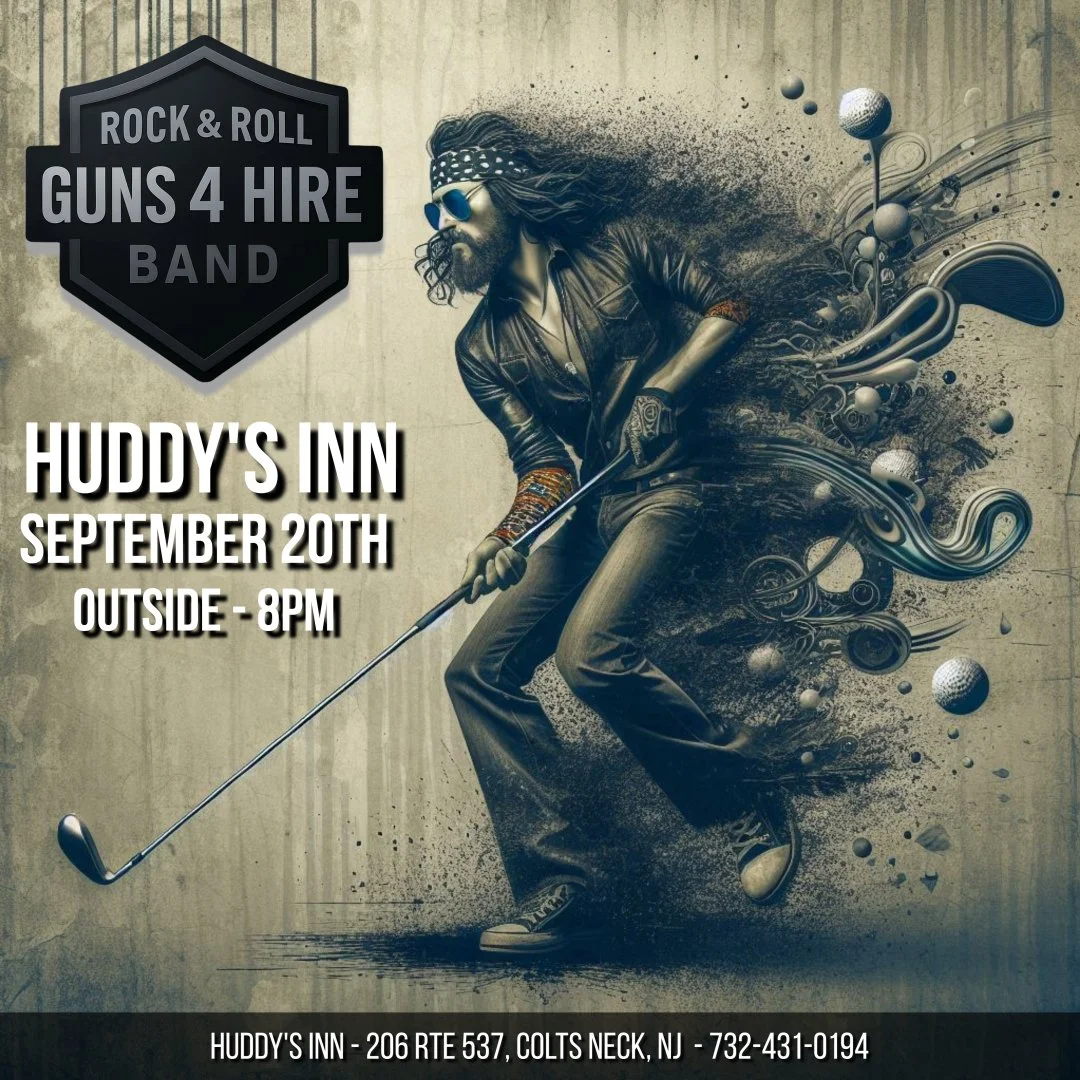 'GUNS 4 HIRE ACOUSTIC TRIO' RETURNS TO THE MAIN STAGE (ITS ELECTRIC)