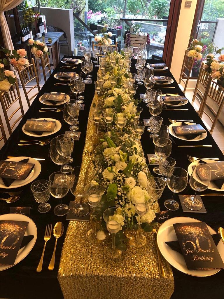 Event Flowers - Birthday Dinner