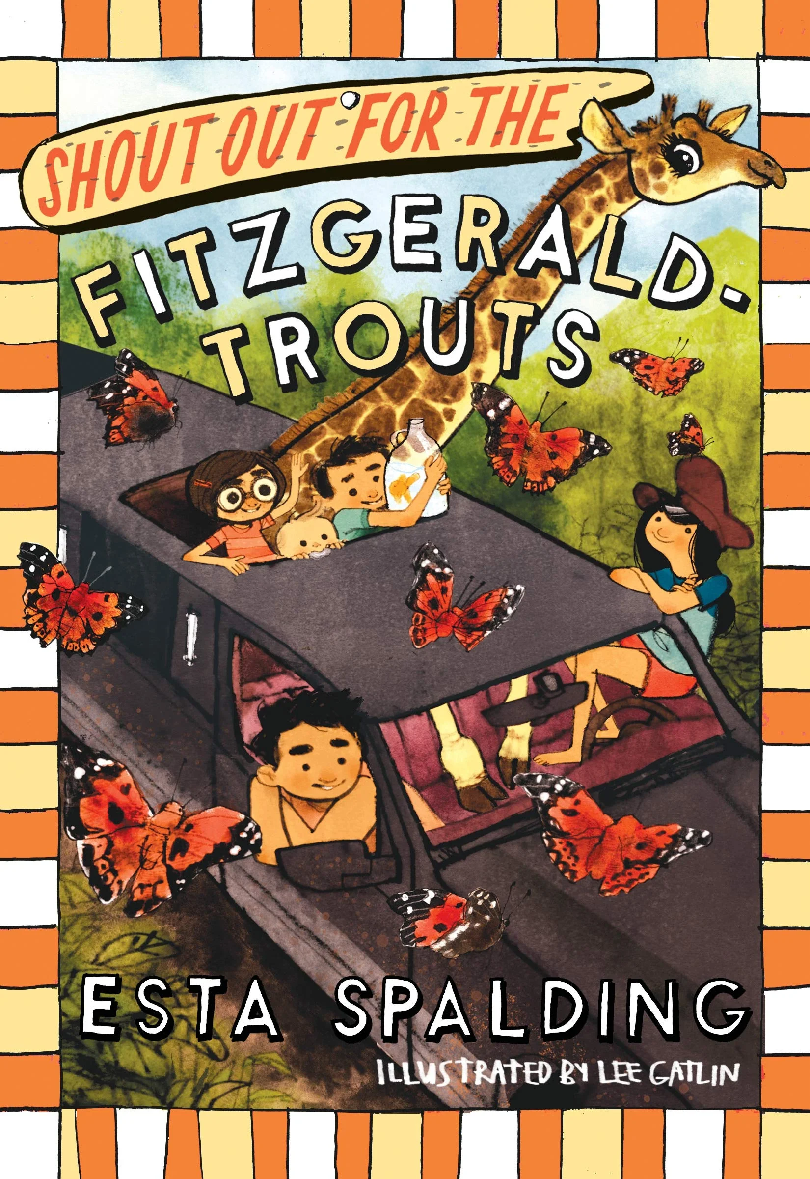 Cover for Shout Out for the Fitzgerald-Trouts, by Esta Spalding (Tundra, 2019)