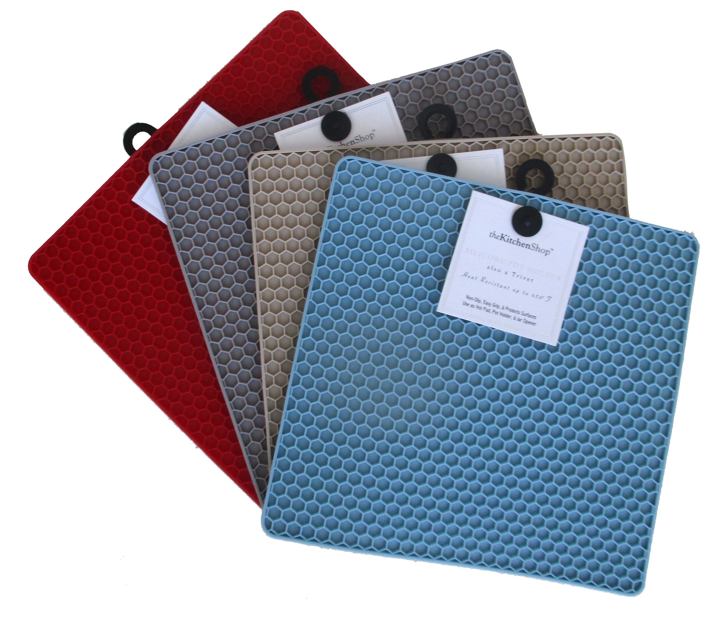 Pot Holders for Kitchen,Hot Pads Silicone Trivet, Potholders