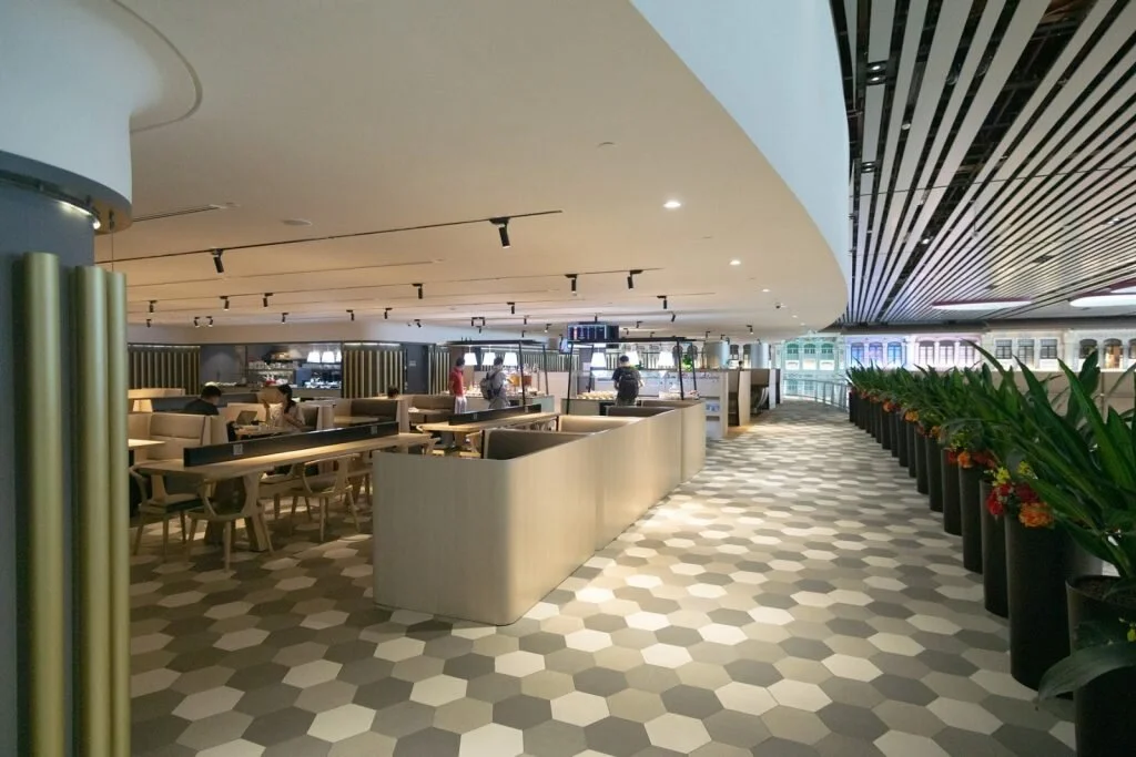  Blossom – SATS and Plaza Premium Lounge Singapore Changi T4 Seating 