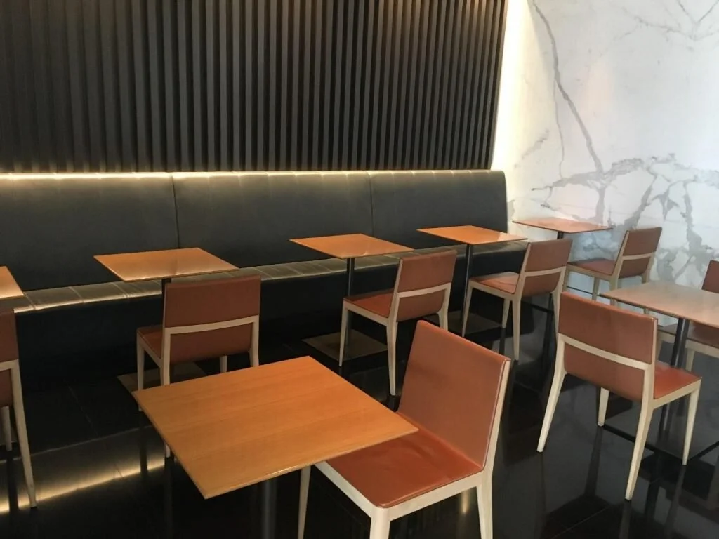  Cathay Pacific The Bridge Business Class Lounge Hong Kong Seating 