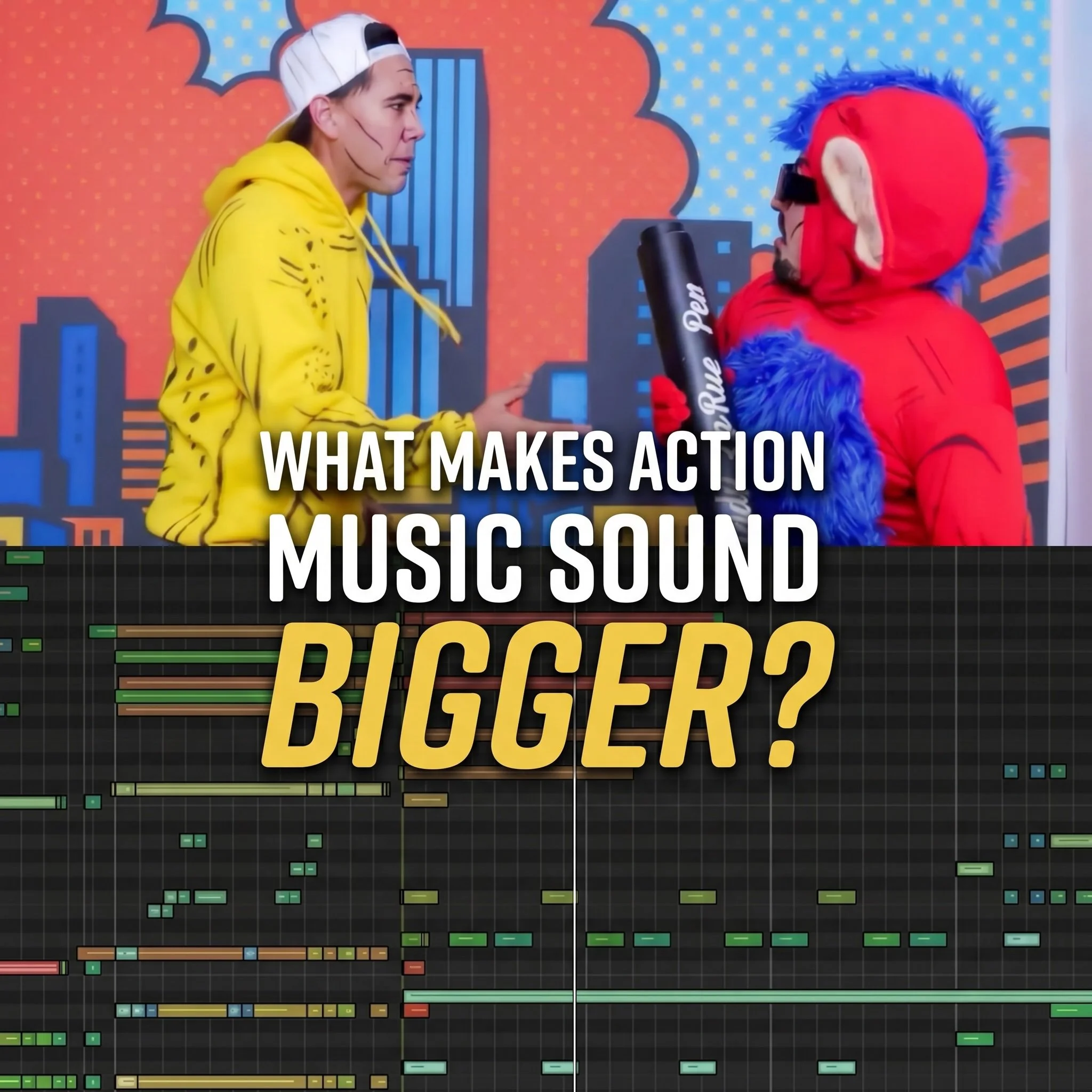How Film Composers Make Action Music Feel BIGGER (Zach King Short)