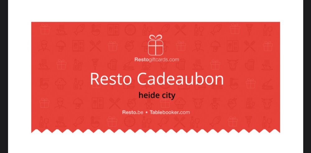 Afgeschaft Vernederen procedure koop een kadobon — Heide city