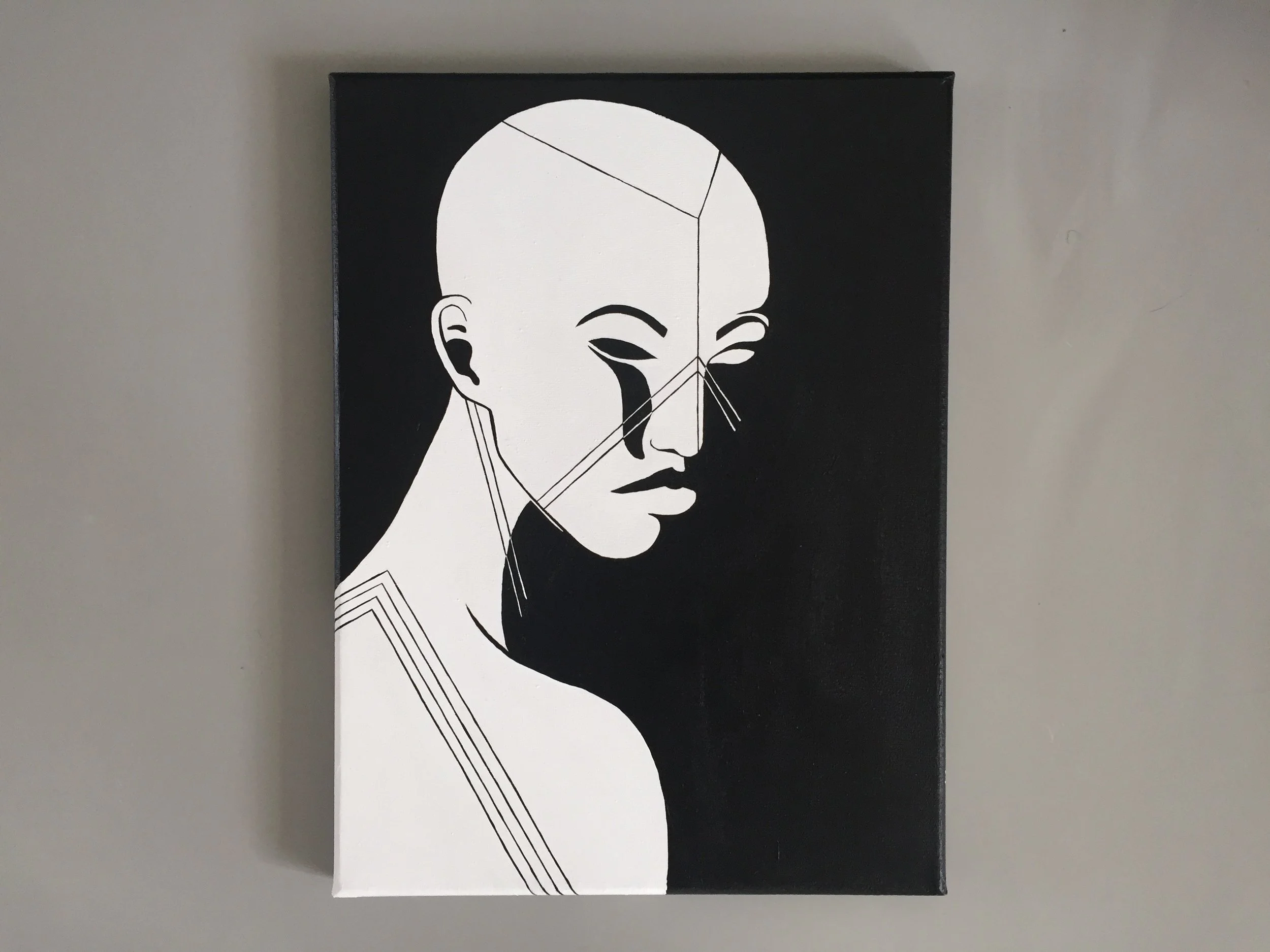 Geometric Face Painting II