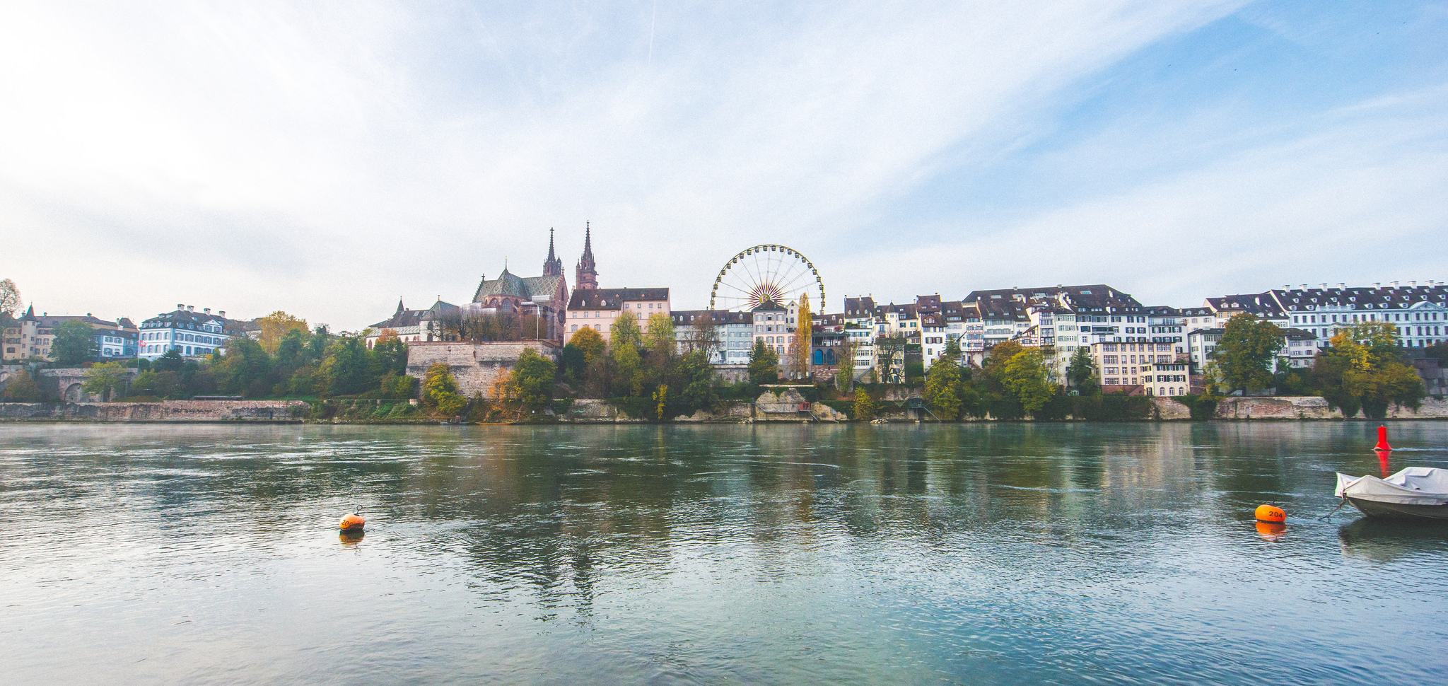 The Rhine. Basel, Switzerland. Photo: Stan Tsvirko