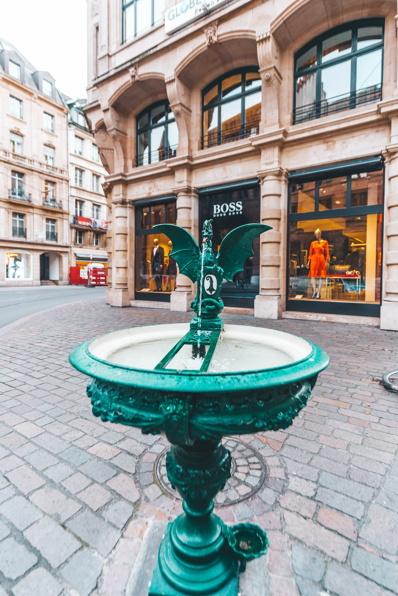 A drinking fountain in Basel, Switzerland. Photo: Stan Tsvirko