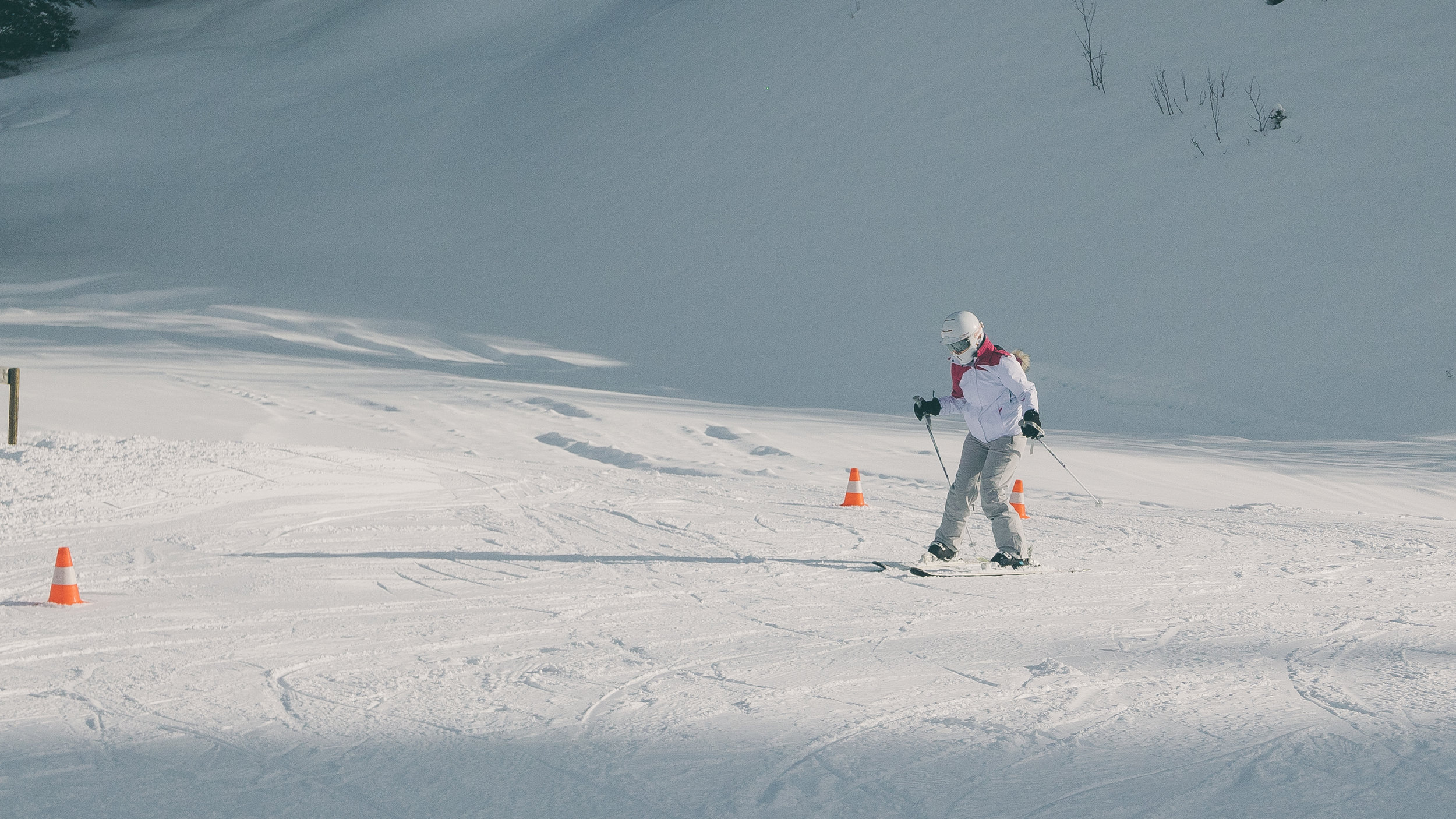 My first time skiing in Switzerland. Photo credit: Stan Tsvirko, copyright 2019