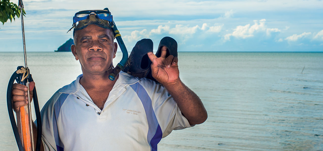    "I don't know if our future generations will be able to witness this fish."   Lisala Waqalala, Fisherman 