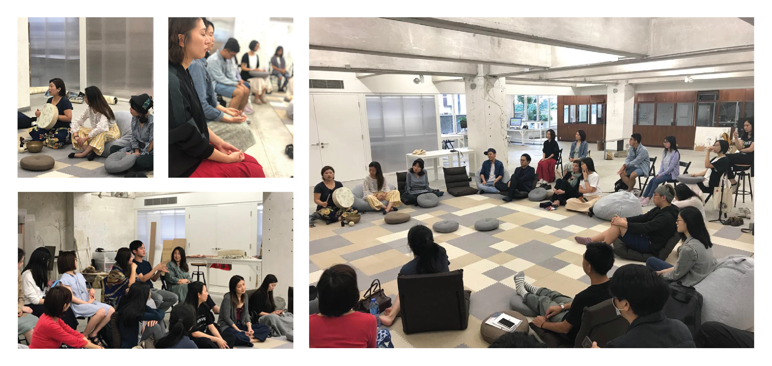 Our first Weekend Sharing session opened the door to a new interpretation of art - art as a way to empower, as the power to heal by engaging the public in a series of sharing and relaxing activities. The session was co-hosted by Sheeta Ng (Founder of NSW Arts Company) and Jeannie Wu (Director of HART) - experienced art practitioners in the field. 透過邀請公眾參與一連串的分享和活動,此分享環節開啓和探索對藝術新的理解:藝術如何賦權,其力量如何發揮治癒的功效。活動由藝術圈內兩位饒富經驗的人士——NSW Arts Company 創辦人吳少慧小姐及HART總監胡津如小姐共同主持。