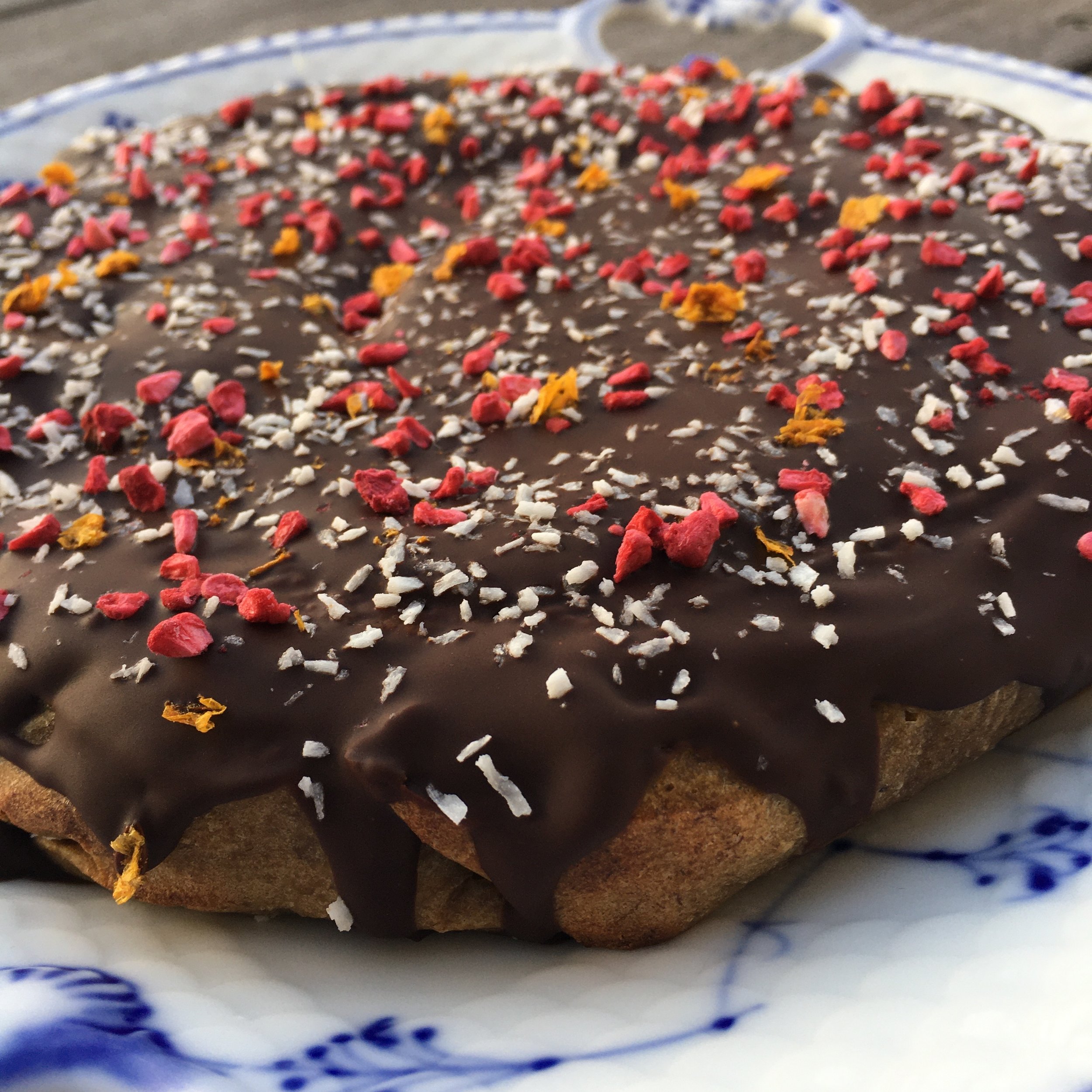 Gluten-og sukkerfri banankage