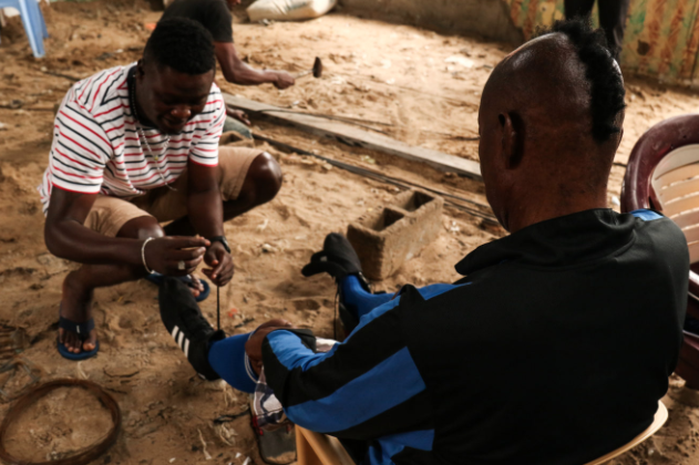 THE MERCILESS CHAMP OF CONGO'S WRESTLING LEAGUE