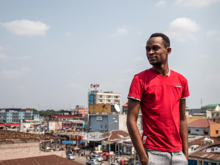 GAY, OUT AND ON THE AIRWAVES IN KINSHASA